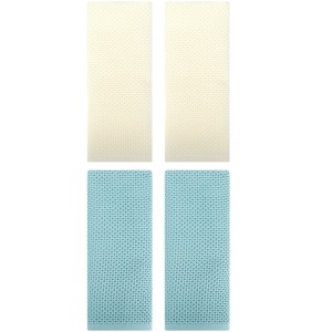 REGALWOVEN Solid Waffle Cotton Bathroom Hand Towels 4 Pack - 1 of 4