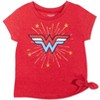 DC Comics Justice League Wonder Woman Graphic T-Shirt & Shorts Wonder Woman - 2 of 4