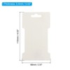 Unique Bargains Rectangle Paper Cardboard Hair Clip Earring Display Card 100 Pcs - 2 of 4