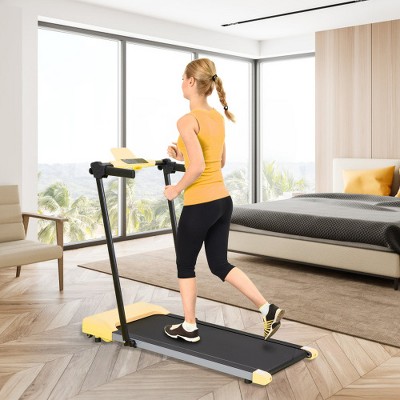 FIONECA Home Treadmill with LED Display for Walking & Running