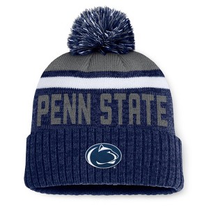 NCAA Penn State Nittany Lions Humid Knit Cuffed Pom Beanie: Midweight Acrylic Knit - 1 of 3