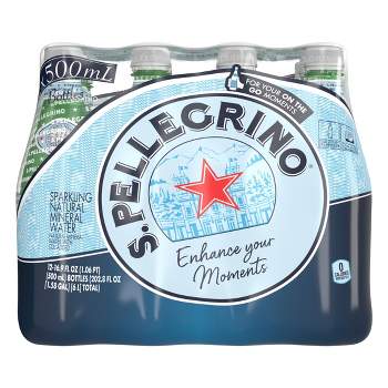 San Pellegrino Sparkling Natural Mineral Water - 12pk/16.9 fl oz Bottles