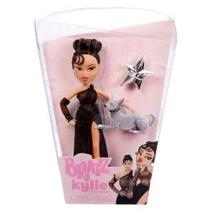 Bratz x Kylie Jenner Night Fashion Doll with Evening Gown Pet Dog and Poster - 1 of 4