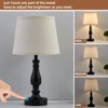 GTCLIGHTING Table Lamps Set of 2,Dimmable Touch Lamps for Bedroom with USB Charging Ports, Modern Small Lamp for Nightstand, Living Room,Office - 2 of 4