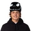 The Nightmare Before Christmas Jack Skellington Big Face Adult Cuff Beanie - 3 of 4