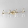 Maxim Lighting Ava 4 - Light Vanity in  Natural Aged Brass - 4 of 4