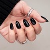 BTArtboxnails Black Velvet Almond Nails - Press on Nails - 3 of 4
