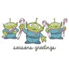 Boys Toy Story Seasons Greetings Aliens T Shirt - 2 of 4