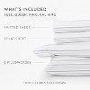Stripes 100% Cotton Flannel Sheets,  4PC Super Soft Bed Sheets, Easy Care, Solid Color Style - Becky Cameron - 3 of 4