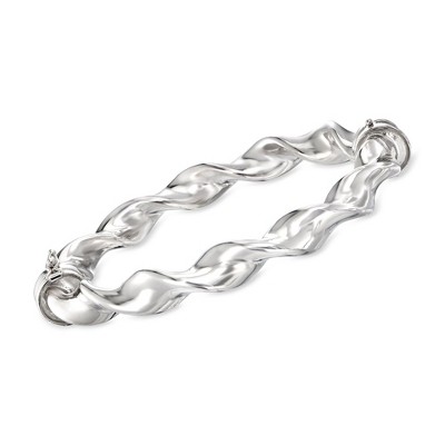 Ross-Simons Italian Sterling Silver Twisted Bangle Bracelet