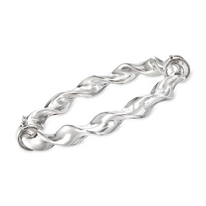 Ross-Simons Italian Sterling Silver Twisted Bangle Bracelet - 1 of 4