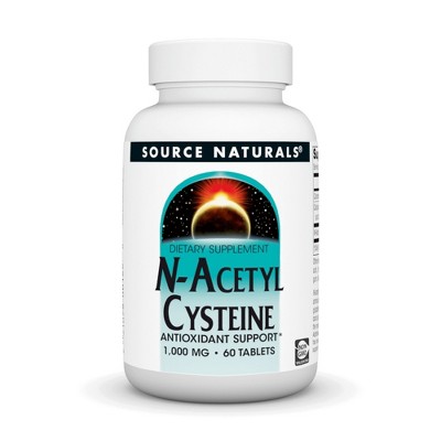 N-Acetyl Cysteine 1000mg by Source Naturals, Inc.  -  60 Tablet