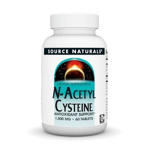 N-Acetyl Cysteine 1000mg by Source Naturals, Inc.  -  60 Tablet - 1 of 3
