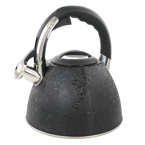 Mr. Coffee Harpwell 1.8 Quart Stainless Steel Whistling Tea Kettle