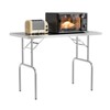 ROVSUN Stainless Steel Table for Prep & Work,Commercial Work Tables and Workstations, NSF Heavy Duty Metal Table with Adjustable UnderShelf - 3 of 4