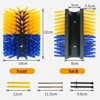 Scratching Brush for Livestock, Nylon Horse Brushes for Grooming, Cow Massage Cleaning Relieve Itching on the Back Blue - 2 of 4