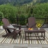 WestinTrends  3-Piece Outdoor Paio Adirondack Conversation Set - 2 of 4