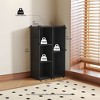 HOMLUX 5 Cube Storage Bookshelf Kids Toy Organizer Horizontal Vertical - 3 of 4