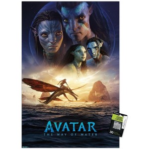 Trends International Avatar: The Way Of Water (2022) - One Sheet Unframed Wall Poster Prints - 1 of 4
