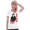 Michael Jackson Bad Music Album Cover Womens T Shirt Ladies Tee Brisco Brands - 3 of 4