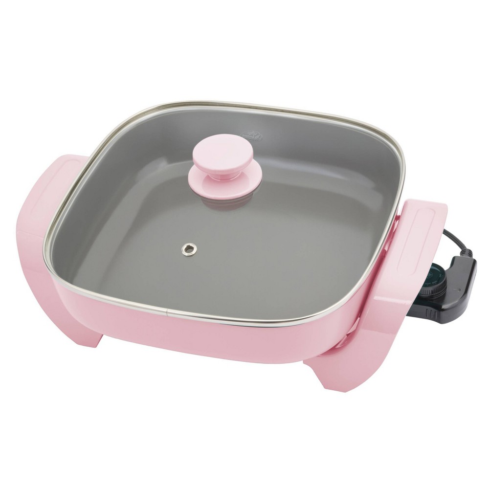 GreenLife Electric Skillet Pink