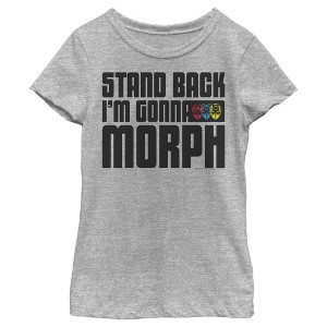Girl's Power Rangers Beast Morphers Stand Back T-Shirt - 1 of 4