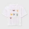 Women's Short Sleeve Boxy Graphic T-Shirt - Universal Thread™ - 4 of 4