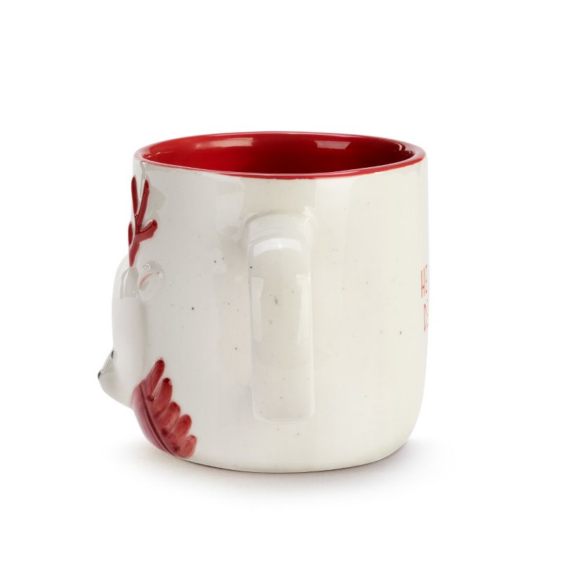 DEMDACO Ceramic Reindeer Mug, 3 of 5