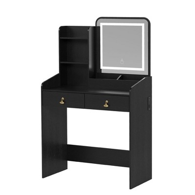 pure black wood grain color