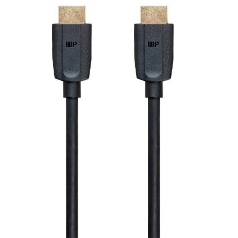 Monoprice 8k Hdmi Cable - 8 Feet - Black  Ultra High Speed, 8k@60hz,  Dynamic Hdr, 48gbps, Earc, Compatible With Ps 5 / Ps 5 Digital Edition /  Xbox : Target