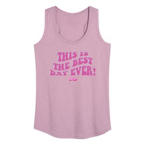Women's - Barbie - Best Day Ever Graphic Racerback Tank - 1 of 4