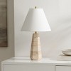 Calla 23.5" Travertine Table Lamp - Beige - Safavieh - 2 of 4