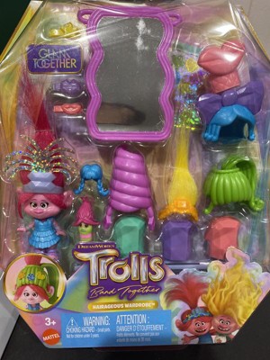 DreamWorks Trolls Hairageous Wardrobe Small Doll Playset