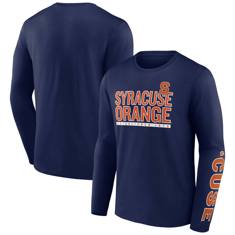 NCAA Syracuse Orange Men&#39;s Chase Long Sleeve T-Shirt, 1 of 4