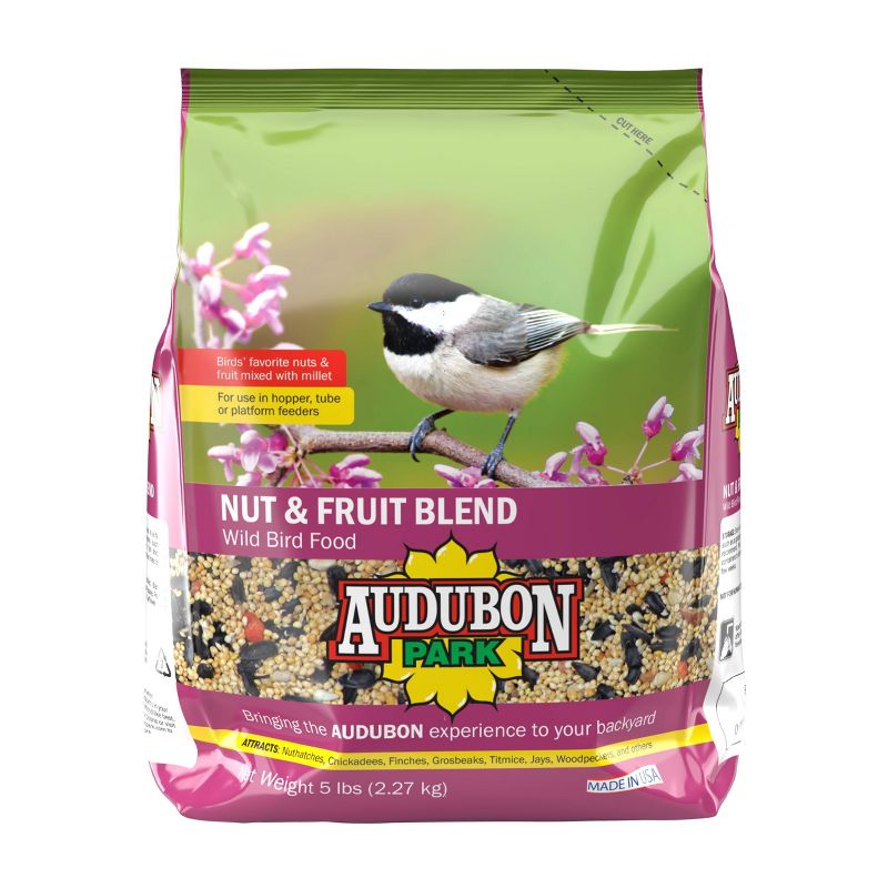 Audubon Park 5lb Nut &#38; Fruit Blend Bird Food, 1 of 5