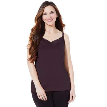 Catherines Women's Plus Size Suprema® Cami With Lace