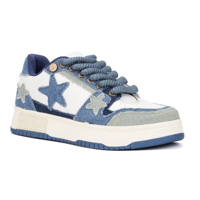 Olivia Miller Women's Stars Low Top Sneakers