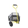 Solid wheels Tools cart Wagon Cart Garden cart trucks - 4 of 4