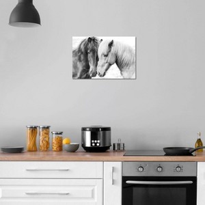 iCanvas Horse Love by Sisi and Seb Canvas Print Wall Art - 1 of 3