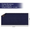 Boat Marine Carpet with Blue Marine Carpet, Indoor/Outdoor Rug, TPR Non-Slip, Waterproof, for Patio Deck, Outdoor Use, Camping - 2 of 4