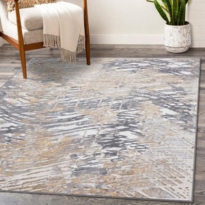 Luxe Weavers Abstract Textured Indoor Area Rug - 1 of 4