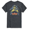Men's - Marvel - Wolverine Grunge Short Sleeve Graphic T-Shirt - 2 of 4