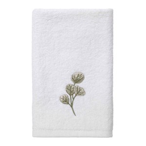Avanti Ombre Leaves Fingertip Towel - 1 of 3
