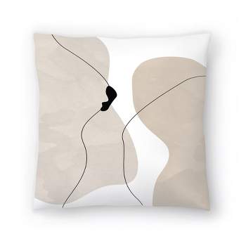 Americanflat Minimalist Modern Abstract Throw Pillow By Pop Monica