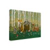 Canvas Wall Art - Christine Rotolo 'Forest Animals' Wall Art for Living Room, Bedroom, or Office Décor by Trademark Fine Art - 32 x 24 Inches - 2 of 4