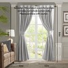 PAGED Pleat Curtain Panel with Tieback,Blackout Curtains with Rod Pocket & Back Tabs,Window Curtains for Living Room,Bedroom - 4 of 4