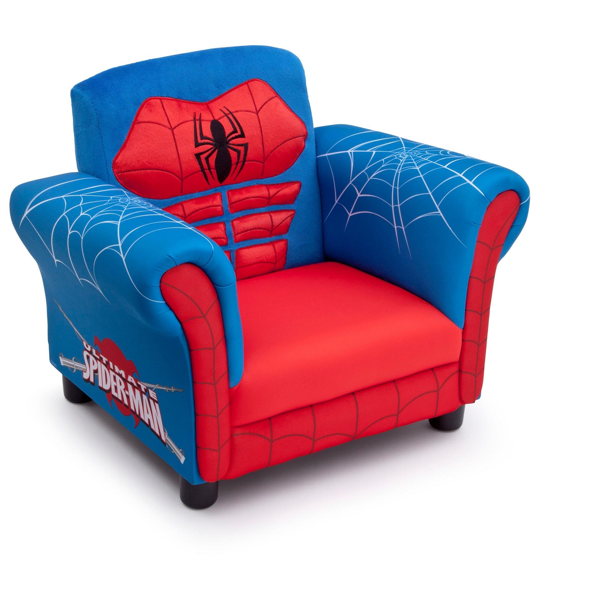 Delta Children Spider-Man Kids Upholstered Arm Chair