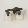 Capital Lighting Clive 2 - Light Vanity in  Carbon Grey/BlackIron - 2 of 4