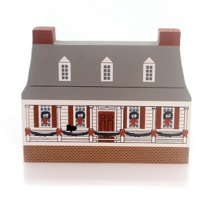 Cat's Meow Village 4.0 Inch Rising Sun Tavern Limited Ed New Old Stock Nos Colonial Virginia Pine Village Buildings - 1 of 2