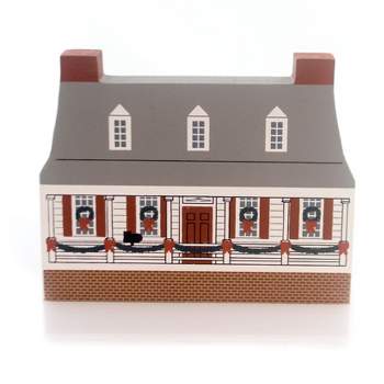 Cat's Meow Village 4.0 Inch Rising Sun Tavern Limited Ed New Old Stock Nos Colonial Virginia Pine Village Buildings